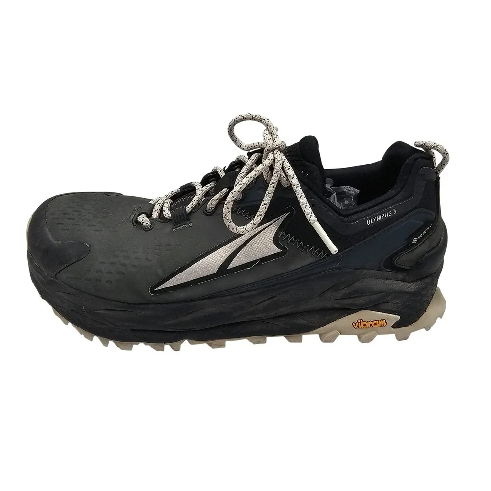 Altra‎ Olympus 5 GTX Shoes Mens 9 Black Waterproof Trail Sneakers AL0A7R6R000